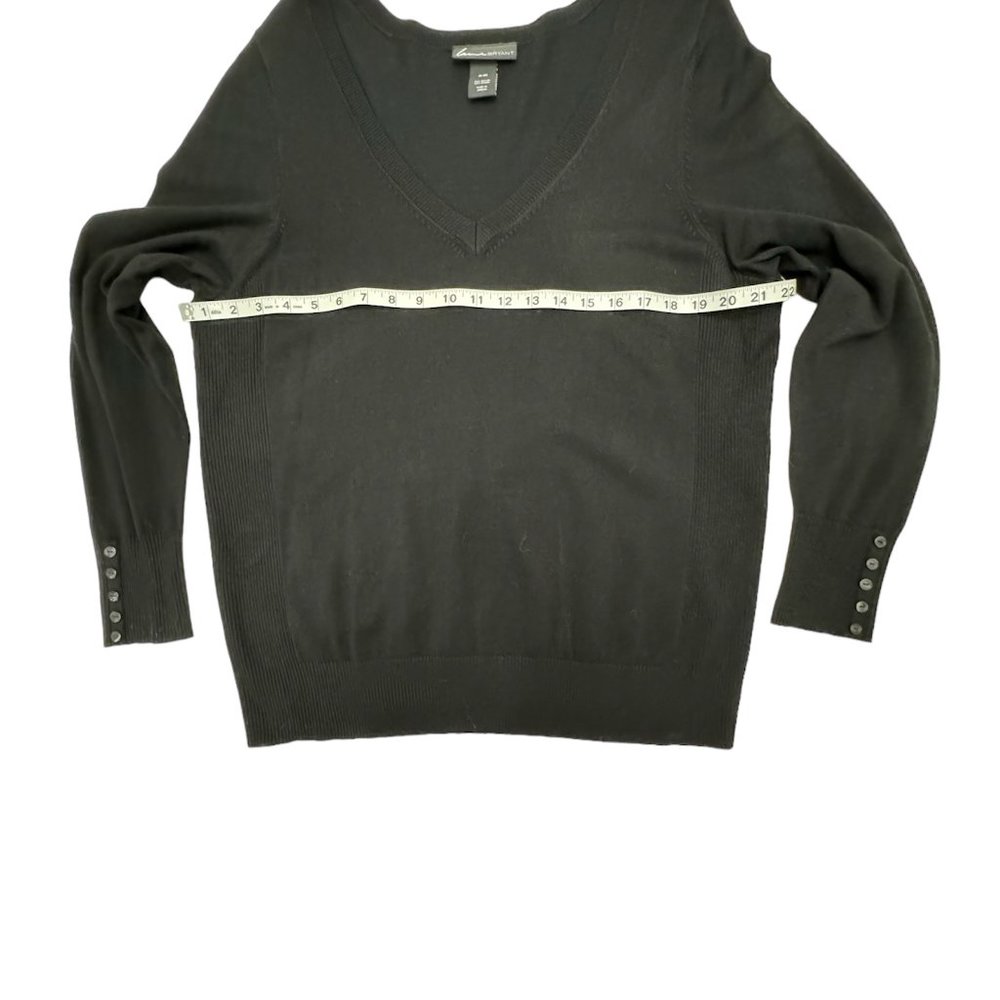 Lane Bryant Women Sz 18/20 V Neck Long Sleeve Sweater Lightweight - Picture 4 of 7